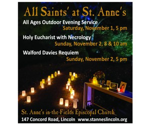 All Saints at St. Anne's Ad