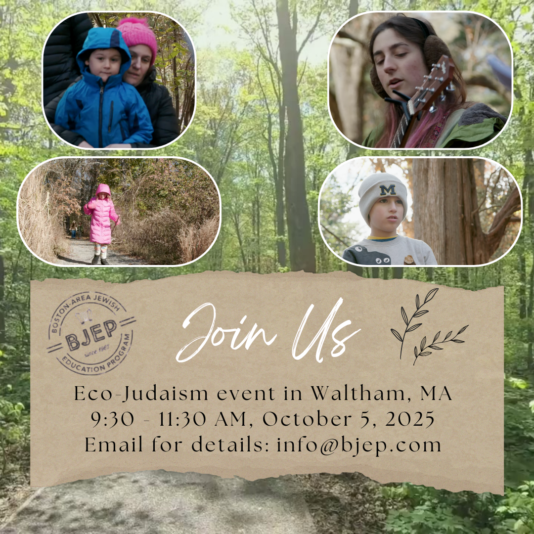 BJEP Eco-Judaism event