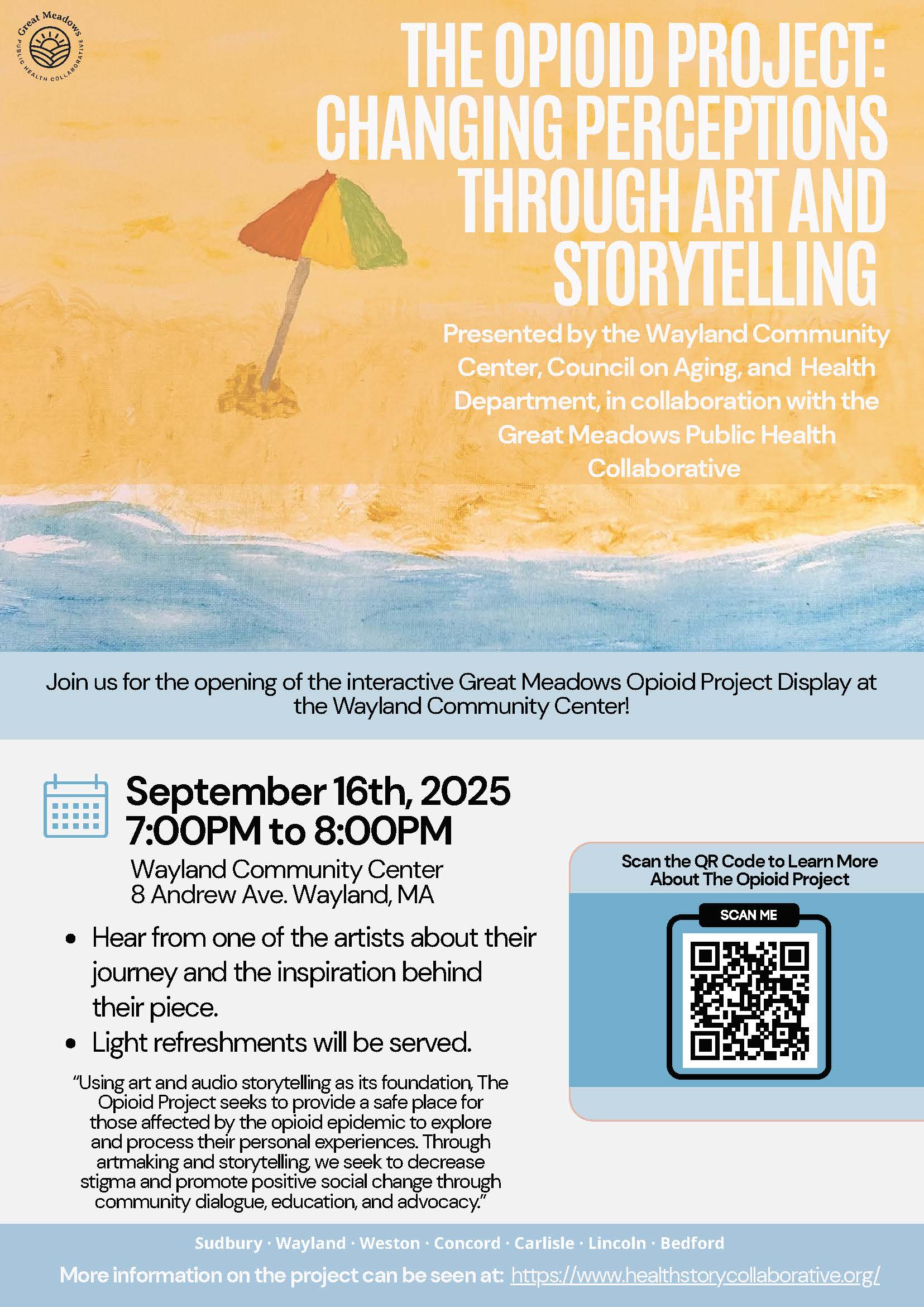 Wayland Opioid Project Opening_8.27