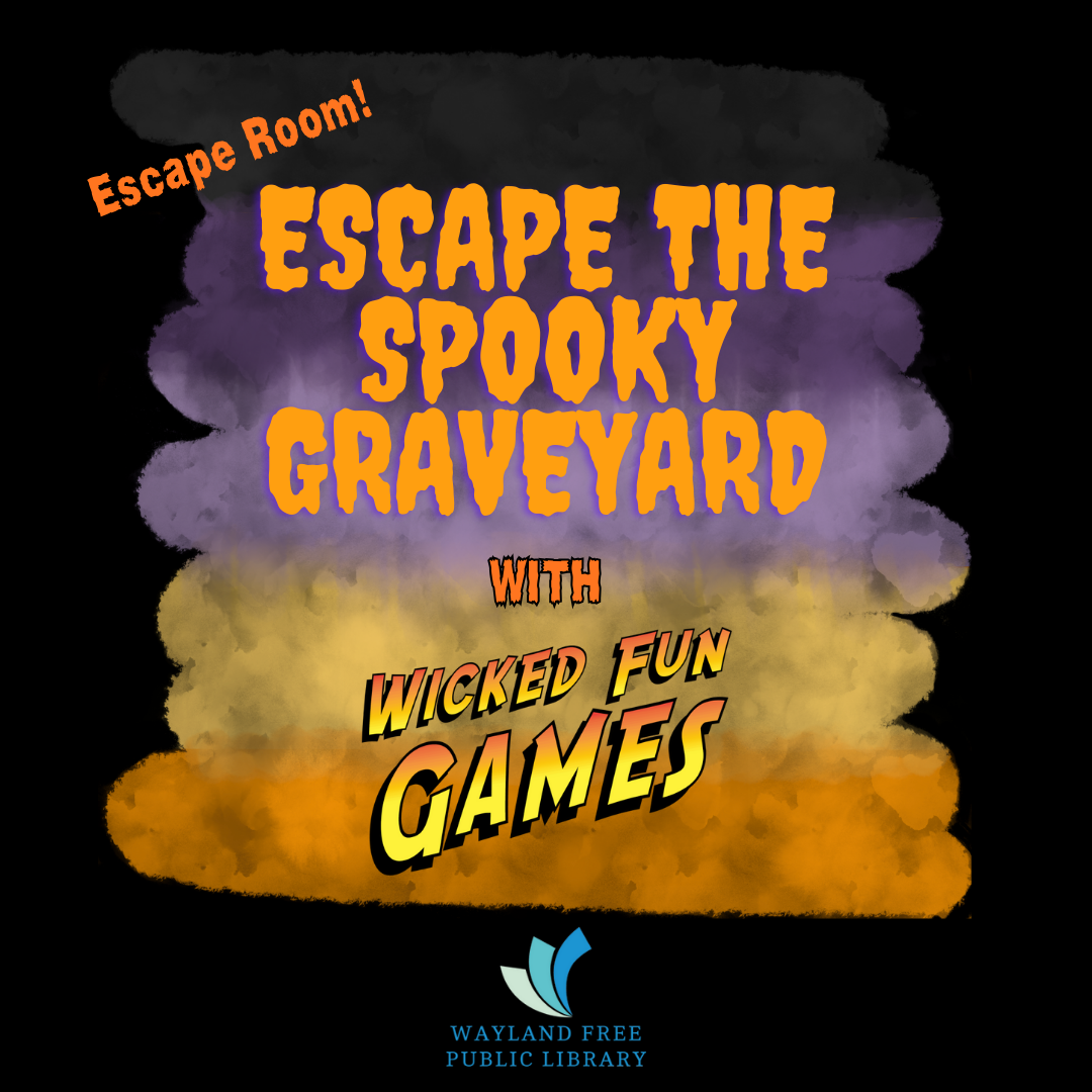 Escape the spooky graveyard October 25 mailchimp