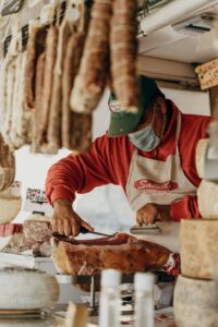 Deli food preparation (Unsplash, free license)