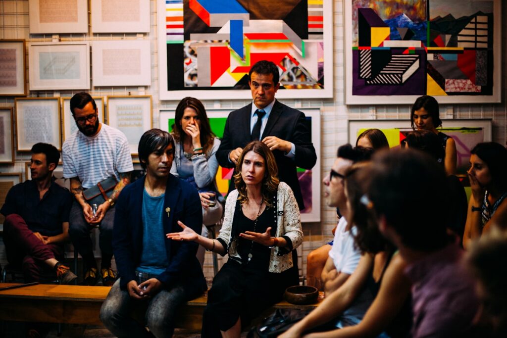 People meeting in room (Unsplash, free license)