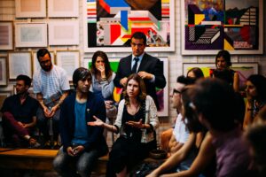 People meeting in room (Unsplash, free license)